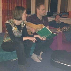 Getting together as a family often involves a bit of singing