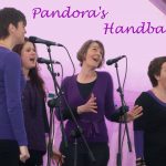 Pandora's Handbag - an acapella harmony singing group consisting of four women - Clare Elleray, Annette McMillan, Helen Towler and Rachael Wadey